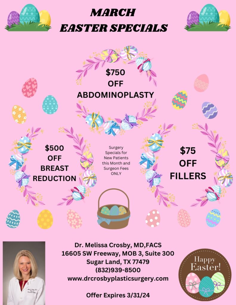 Dr Melissa Crosby Specials Sugar Land And Houston TX